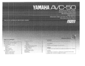 Yamaha AVC-50 AVC-50 OWNERS MANUAL