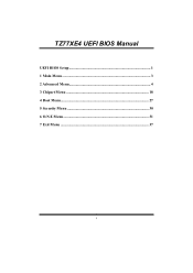 Biostar TZ77XE4 User Manual