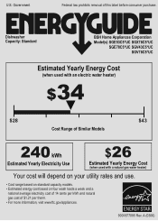 Bosch SGV78C53UC Energy Guide