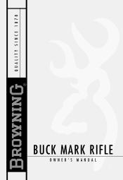 Browning Buck Mark Rifle Owners Manual