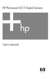 HP Photosmart E217 User's Manual