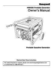 Honeywell HW4000 Owners Manual
