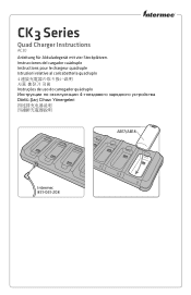 Intermec CK3R CK3 Series Quad Charger (AC20) Instructions