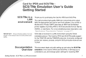Lexmark E460 SCS/TNe Emulation User's Guide