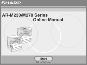Sharp AR-M237 ARM237|ARM277 Operation Manual