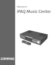 HP iPAQ Music Center MC-1 iPAQ Music Center Addendum A
