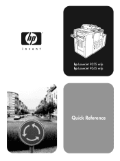 HP LaserJet 9065mfp HP LaserJet 9055/9065 mfp - (English) Quick Reference Guide