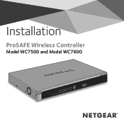 Netgear WC7500-Wireless Installation Guide
