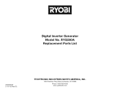 Ryobi RYi1000 User Manual 6