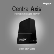 Seagate Maxtor Central Axis Maxtor CentralAxis Quick Start Guide