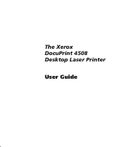 Xerox 4508 User Guide