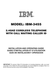 IBM 3455 Operation Guide