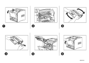 Oki B6100n Sheet: Installation (B6100) Print Cartridge