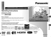 Panasonic DVD-S54S Dvd Player - Multi Language