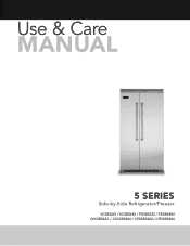 Viking VCSB5483 Use and Care Manual