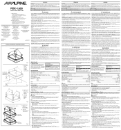 Alpine PDX-1.600M User Manual