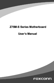 Foxconn Z75M-S User manual