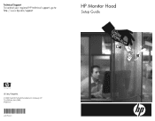 HP LP2480zx HP Monitor Hood Setup Guide