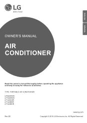 LG LP1420BHR Owners Manual