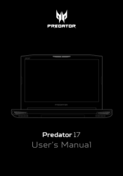 Acer Predator G5-793 User Manual