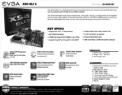 EVGA X58 SLI3 PDF Spec Sheet