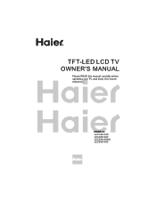 Haier LEC24B1380W LEC22B1380 Manual