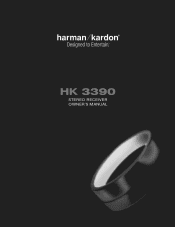 Harman Kardon HK 3390 Owners Manual