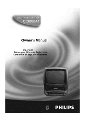 Philips CCB092AT98 User manual