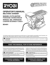 Ryobi BD4601 Operation Manual