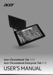 Acer Chromebook Tab 510 D652N User Manual