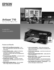 Epson Artisan 710 Product Brochure