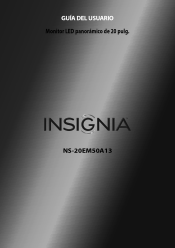 Insignia NS-20EM50A13 User Manual (Spanish)