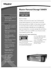 Seagate Personal Storage 5000DV Product Information