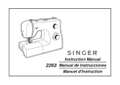 Singer 2263 Simple Instruction Manual