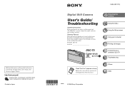 Sony DSC T5 User Guide