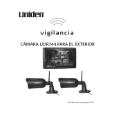 Uniden UDR744 Spanish Owner's Manual