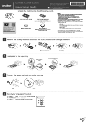 Brother International HL-L2370DWXL Quick Setup Guide