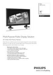 Philips BDS4241V Leaflet