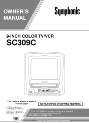 Symphonic SC309C Owner's Manual
