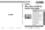 Canon 2092B001 PowerShot A720 IS Camera User Guide