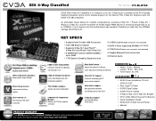 EVGA X58 Classified 4-Way SLI PDF Spec Sheet
