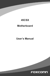 Foxconn 45CSX English Manual.