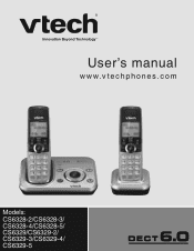 Vtech CS6329 User Manual
