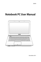 Asus K45VG User's Manual for English Edition