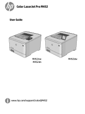 HP Color LaserJet Pro M452 User Guide
