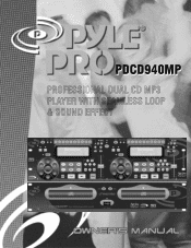 Pyle PDCD940MP PDCD940MP Manual 1
