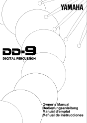 Yamaha DD-9 Owner's Manual