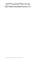 Dell PowerVault 122T DLT VS80 Dell PowerVault DLT, VS, and SDLT Media Handbook Version 2.0