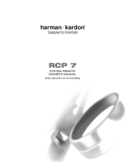 Harman Kardon CP 65 Owners Manual