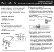 Insignia NS-HZ308 Quick Setup Guide (Français)